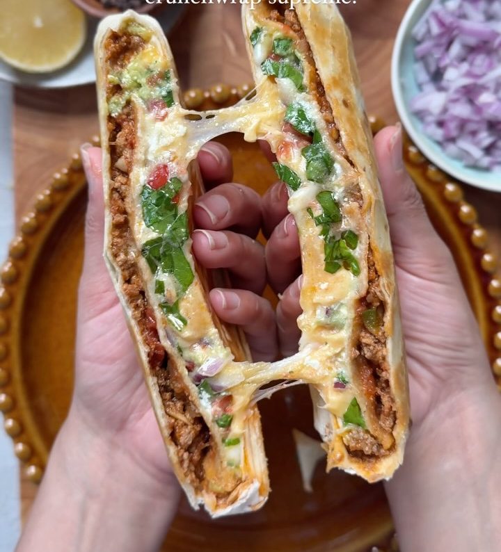 Taco Crunch Supreme Wrap Recipe